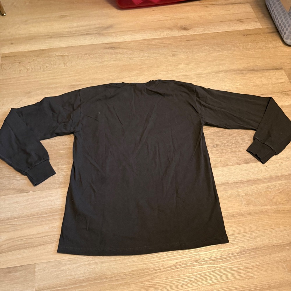 Gildan Operation Iraqi‎ Freedom Kuwait Embroidered Long Sleeve T-Shirt Brown M - Picture 7 of 7